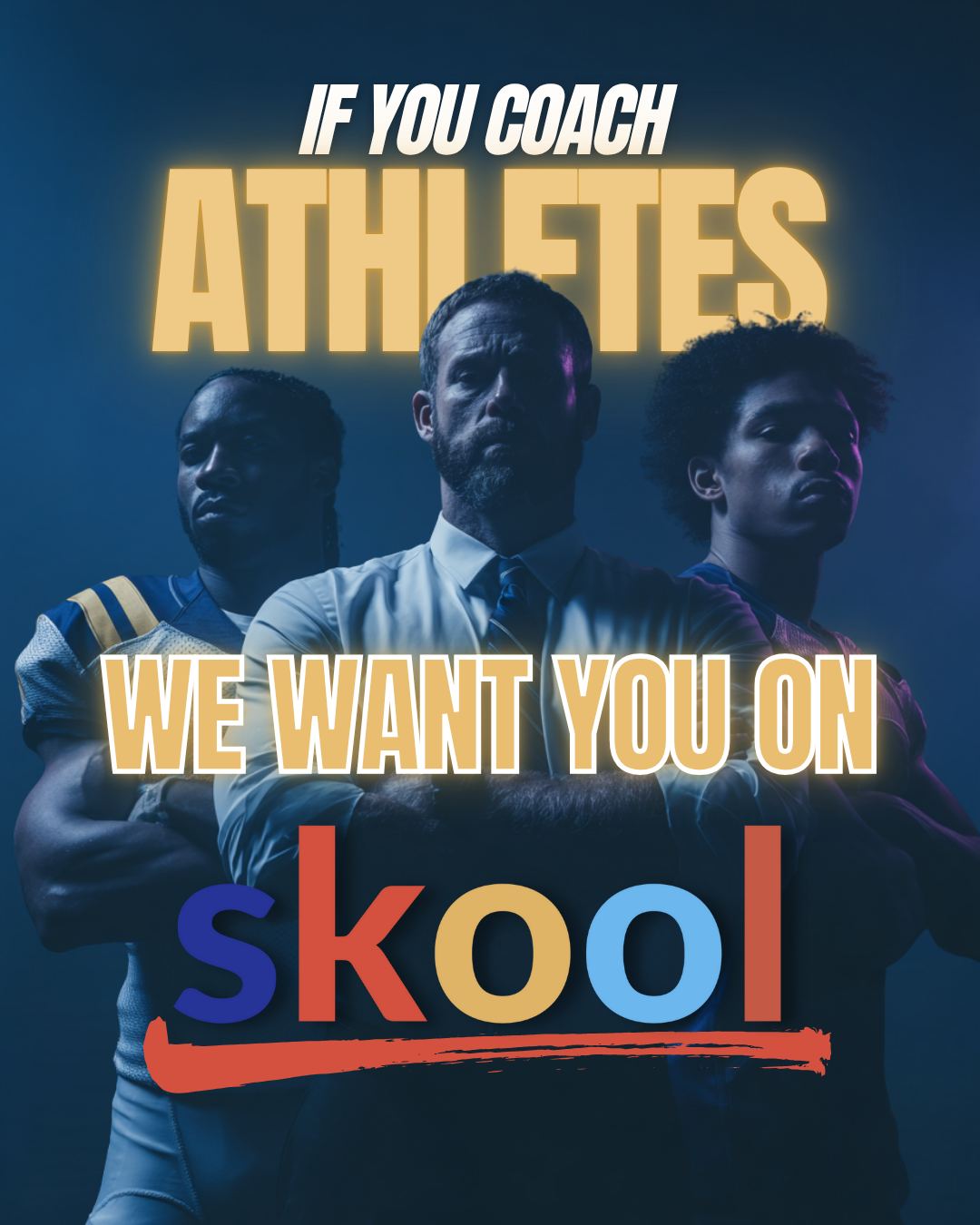 Skool Facebook ad