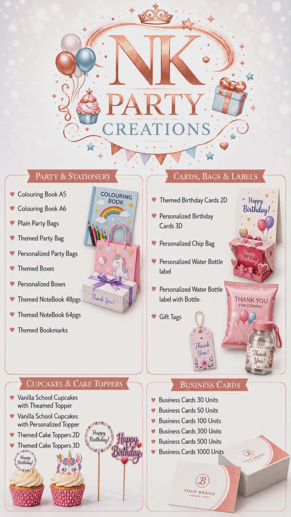 N-K Party Creations Facebook ad from May 13, 2026
