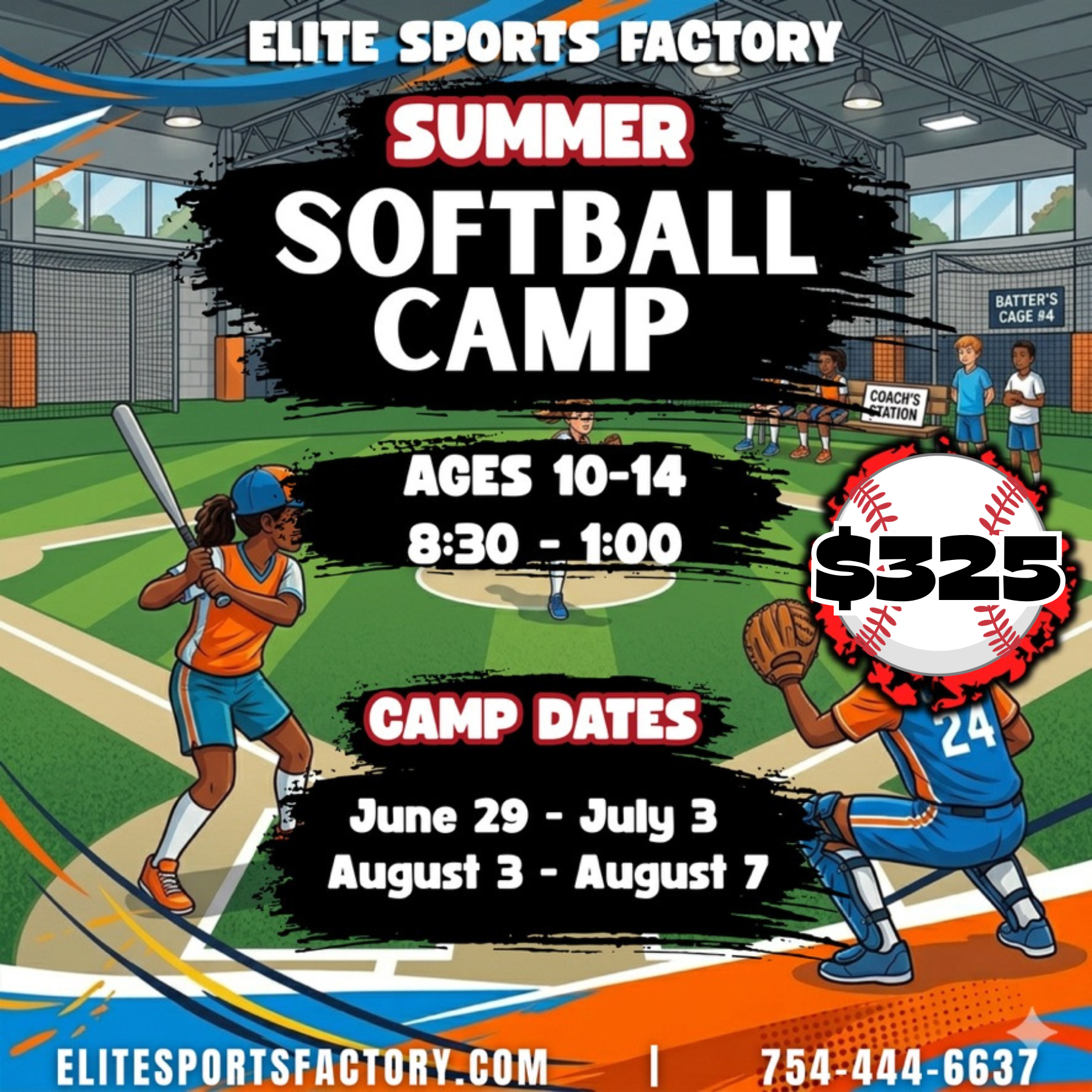 Elite Sports Factory Facebook ad