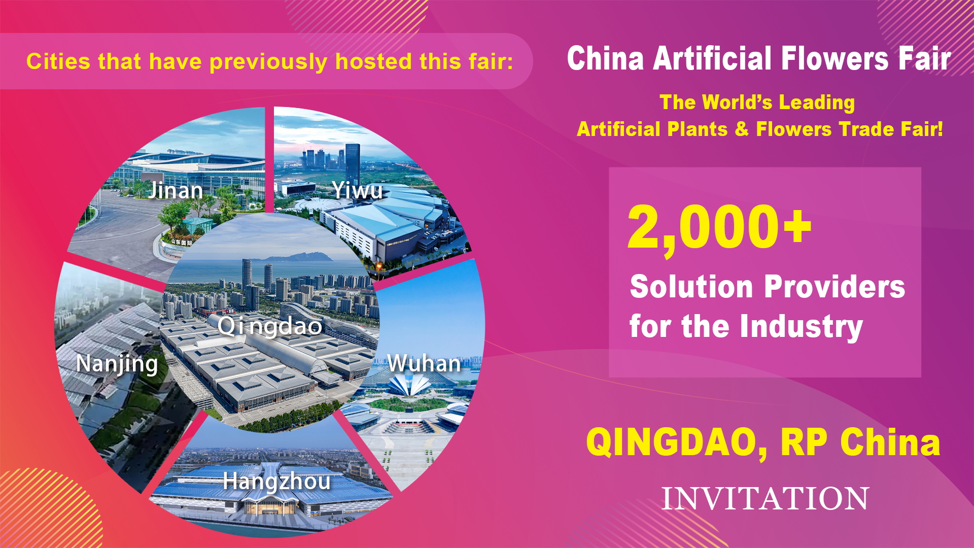China Artificial Flowers Fair Facebook ad