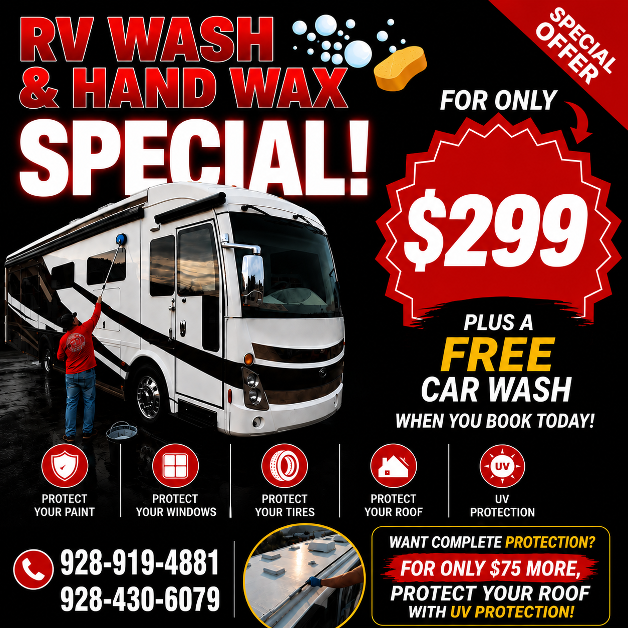 Robert's RV Solutions Facebook ad