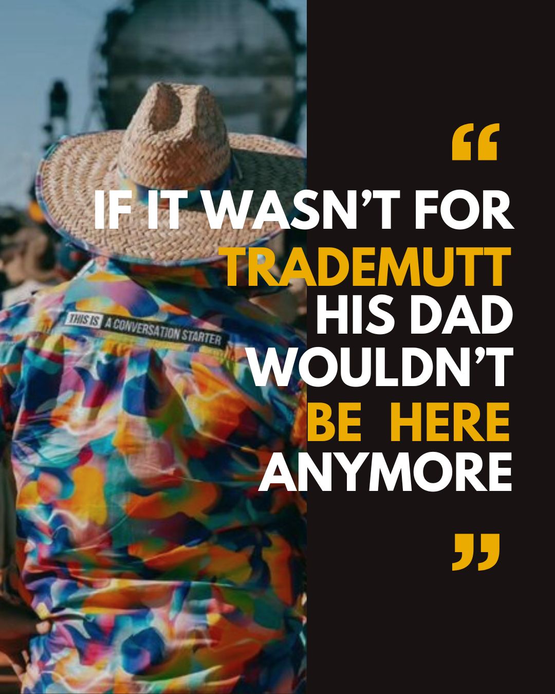 TradeMutt Facebook ad