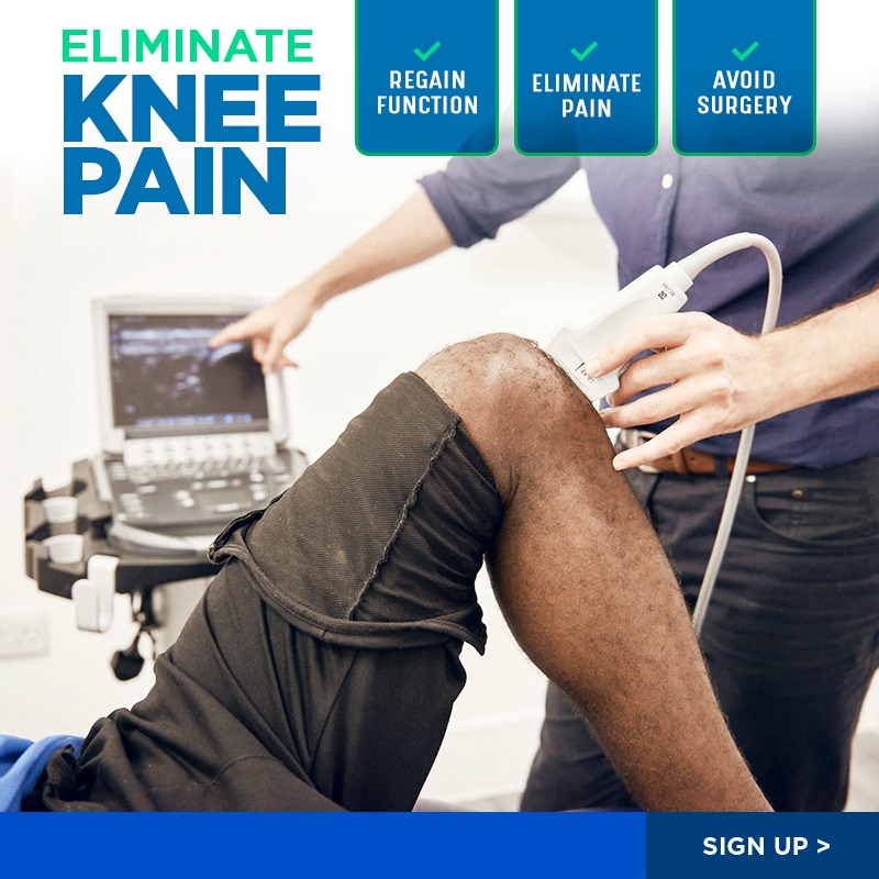 Canyon Ridge Integrative Health Facebook ad: Ultra Successful Knee Pain Treatment Now Covered by…