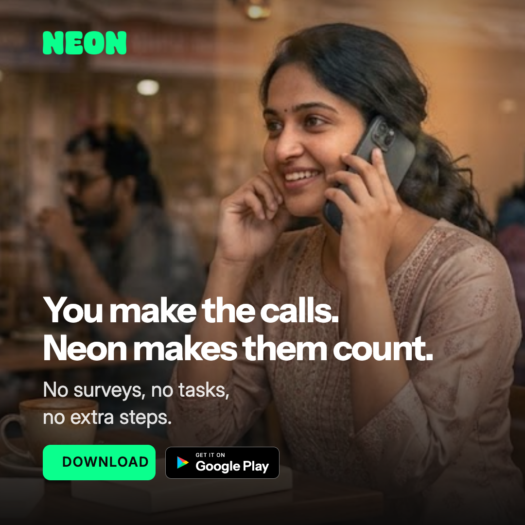 Neon Mobile Facebook ad