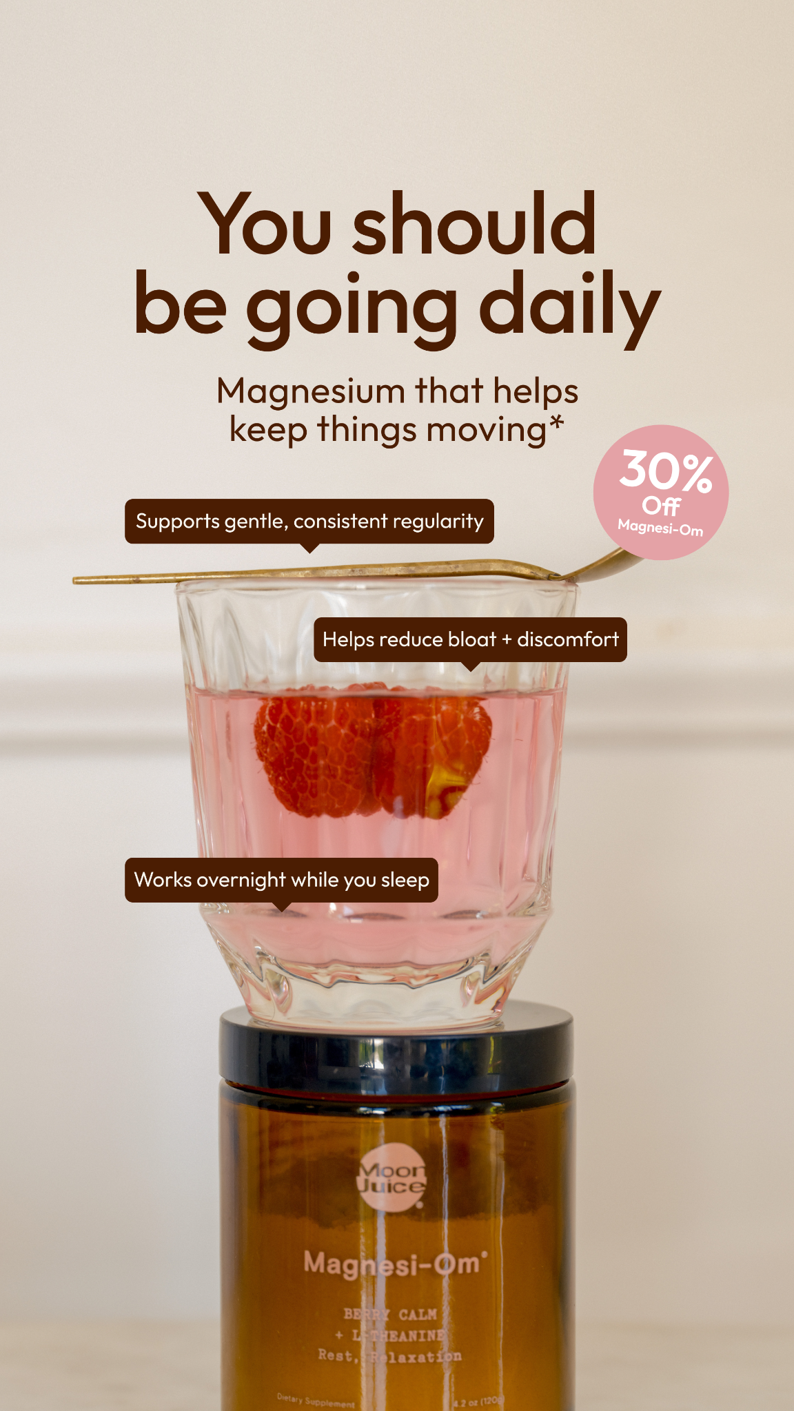 Moon Juice Facebook ad