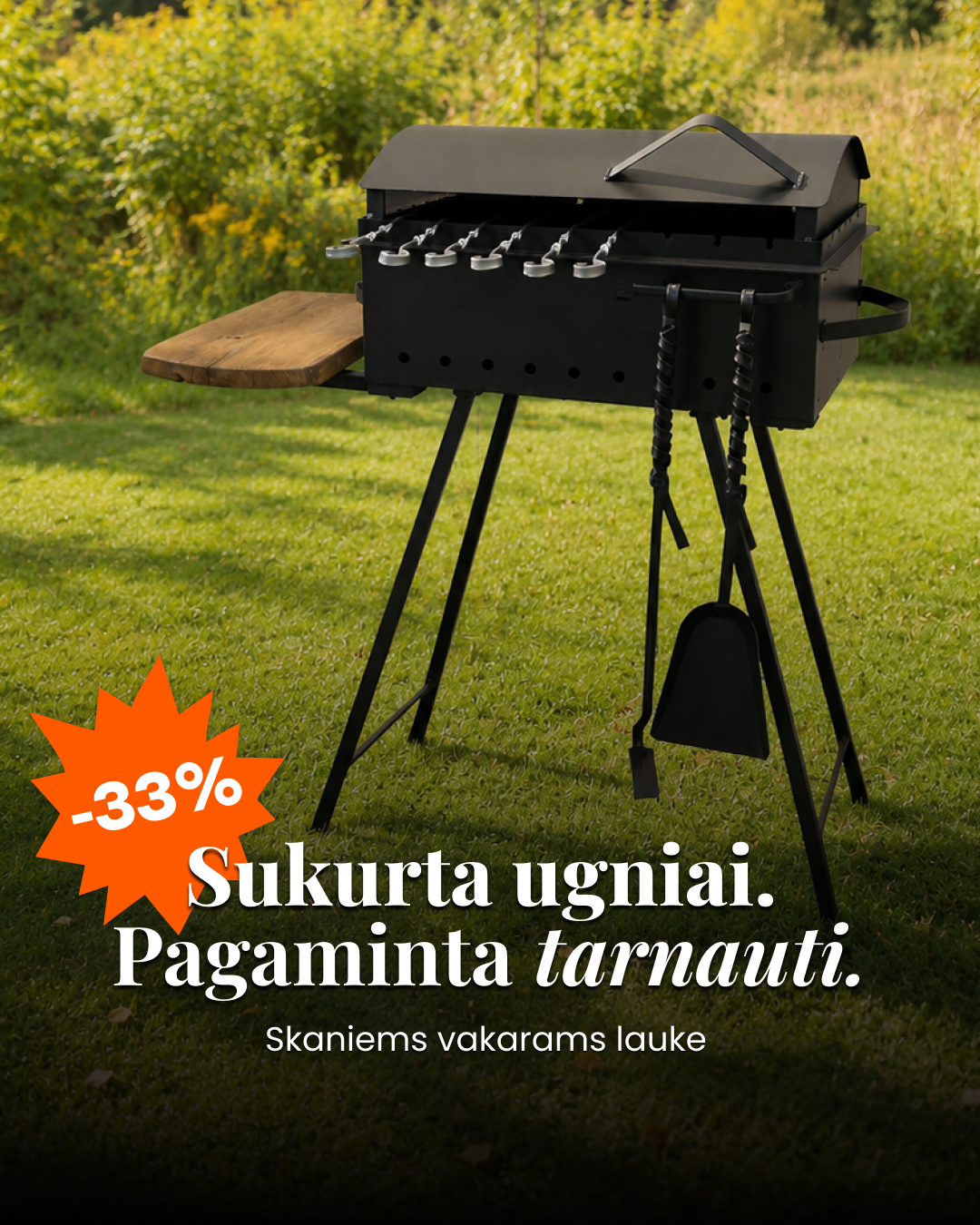 Gamkalvė Facebook ad