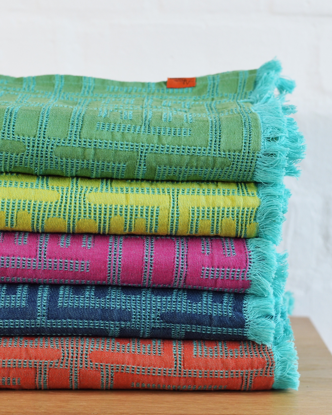 African Jacquard Facebook ad: The Kuba Summer collection, proudly made in Cape…