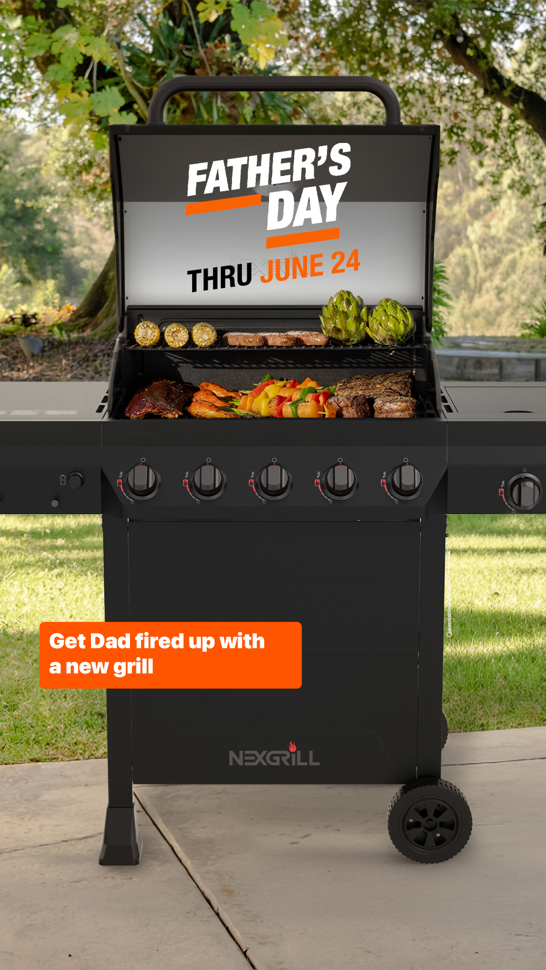 The Home Depot Facebook ad