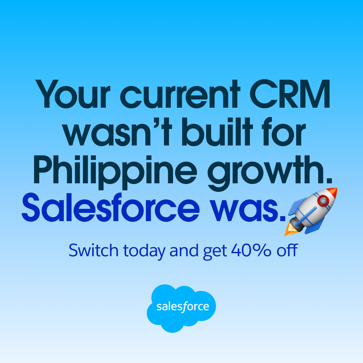 Salesforce Facebook ad