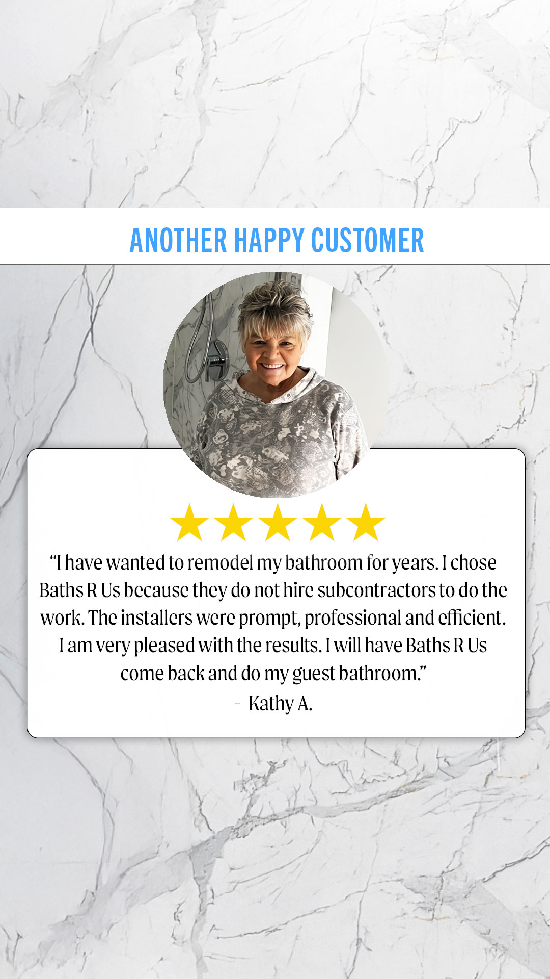 Baths R Us Facebook ad