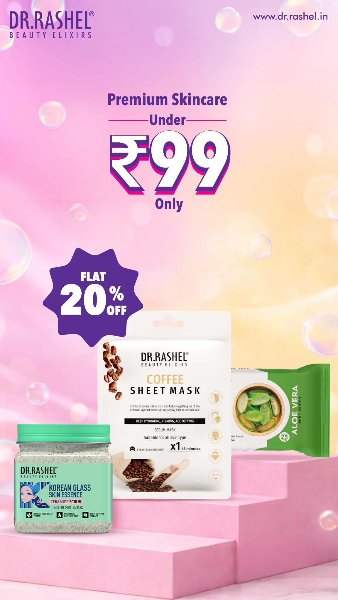 Dr.Rashel India Facebook ad