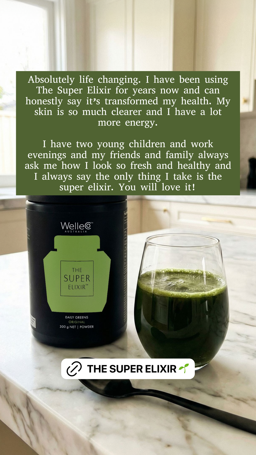 WelleCo Facebook ad