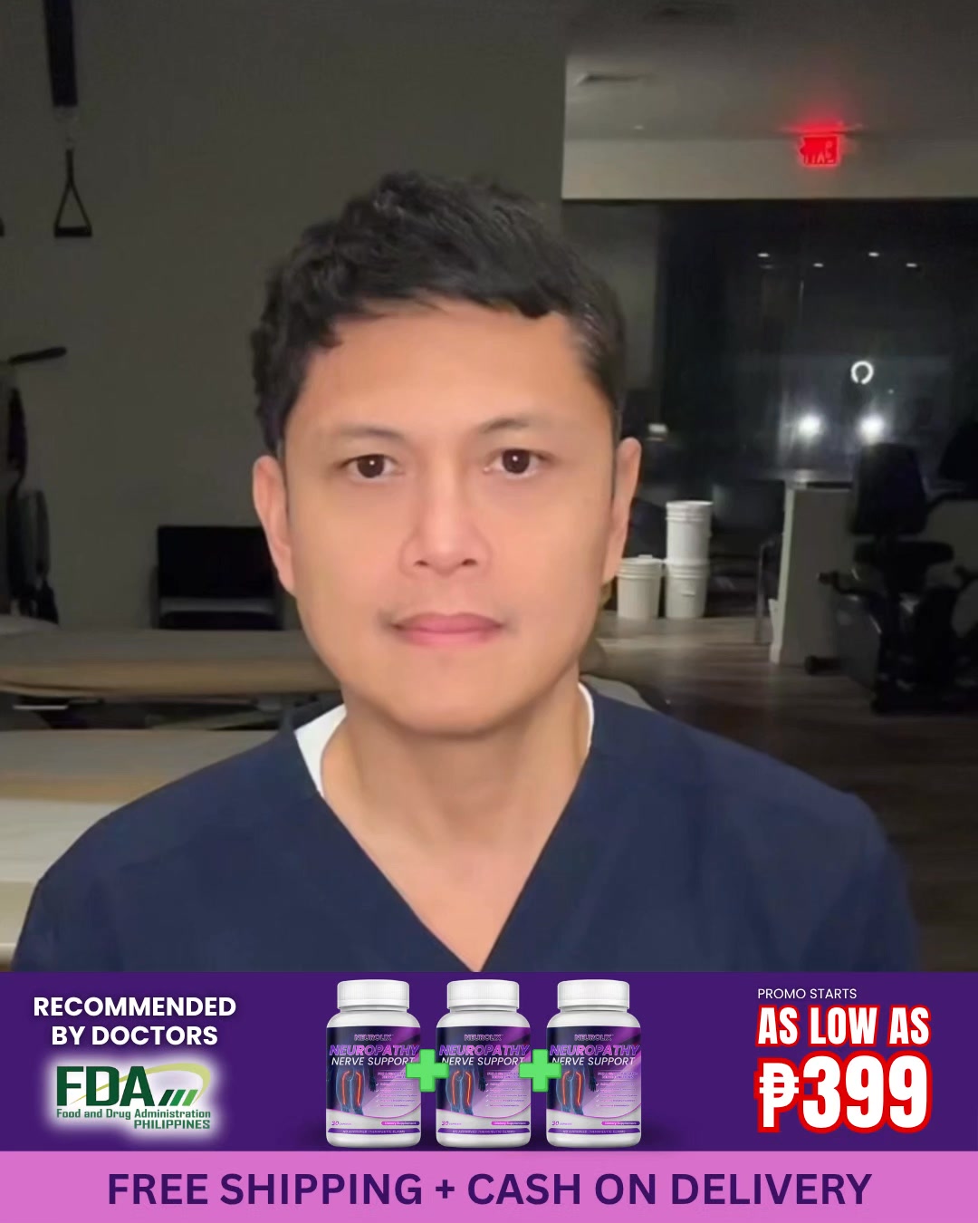 Dok Reyes - Neurolix Neuropathy Nerve Support Supplement Facebook ad: Pamamanhid at tusok-tusok?