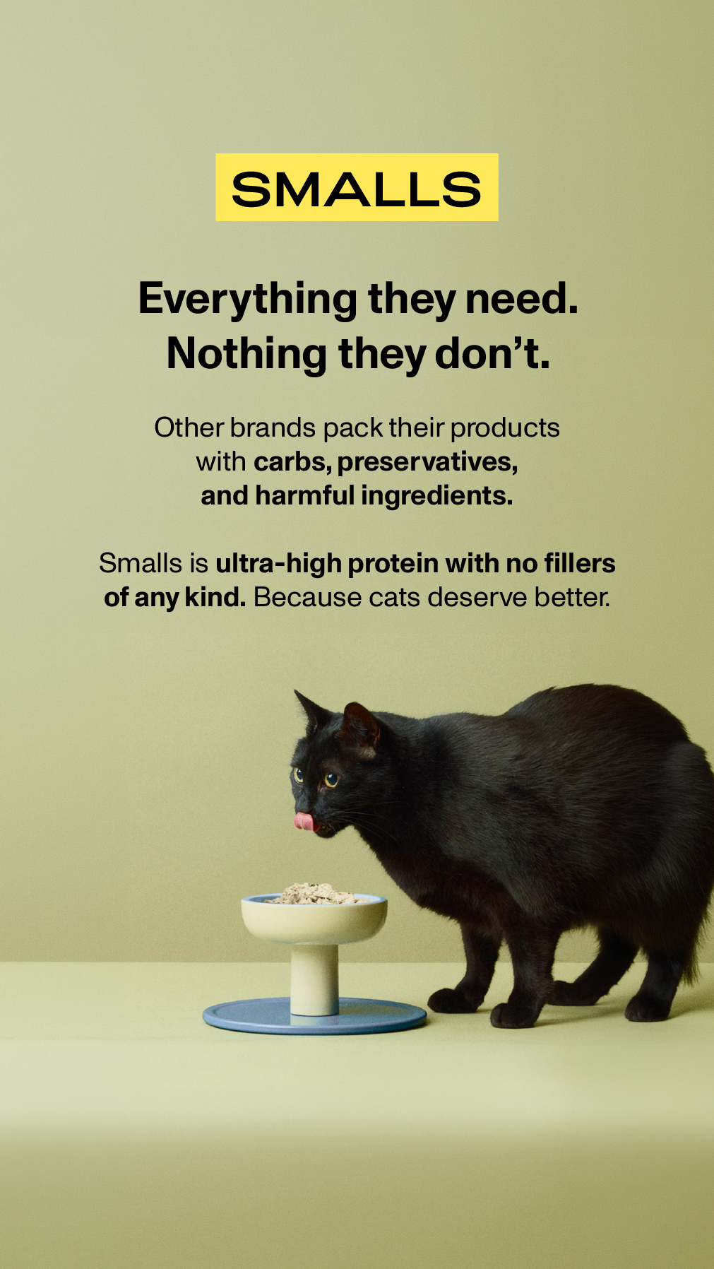 Smalls Facebook ad