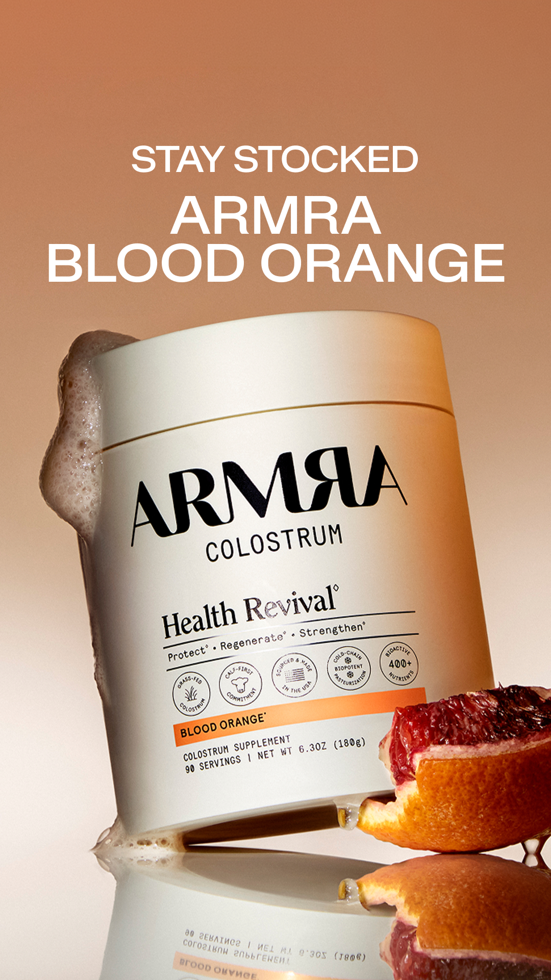 ARMRA Facebook ad