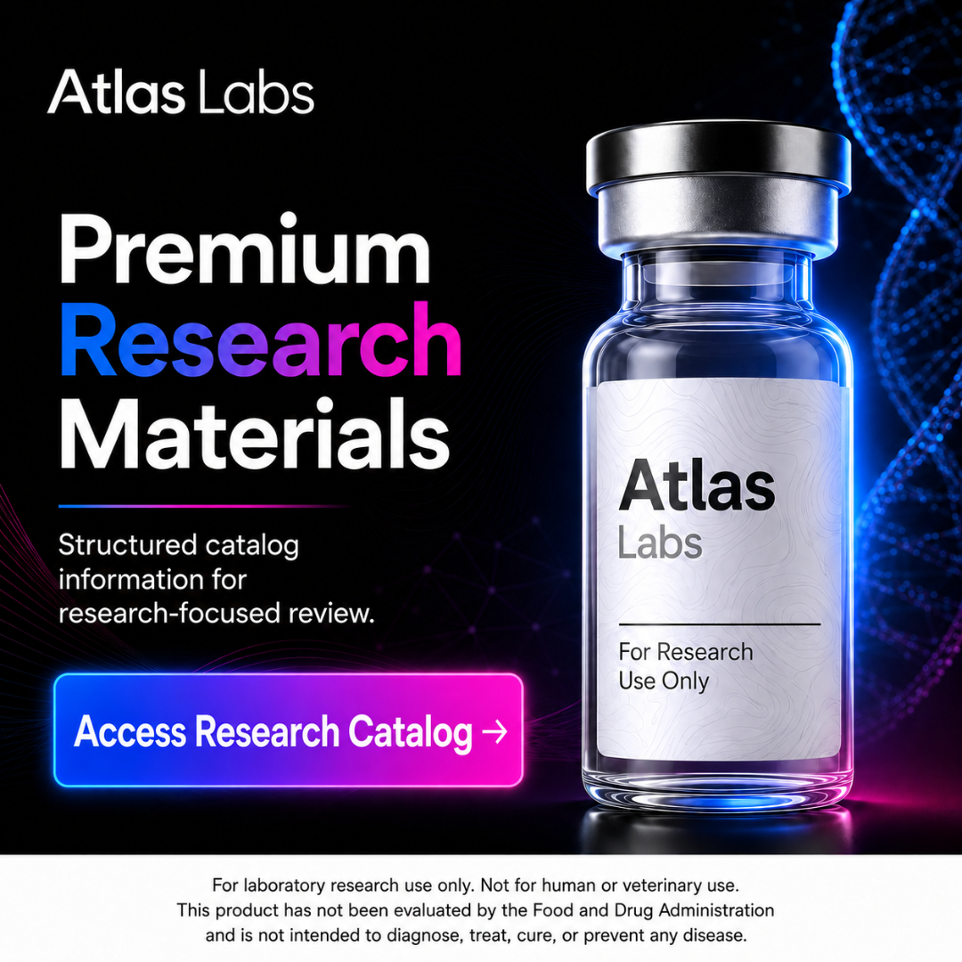 Atlas Labs Facebook ad: Access Research Catalog