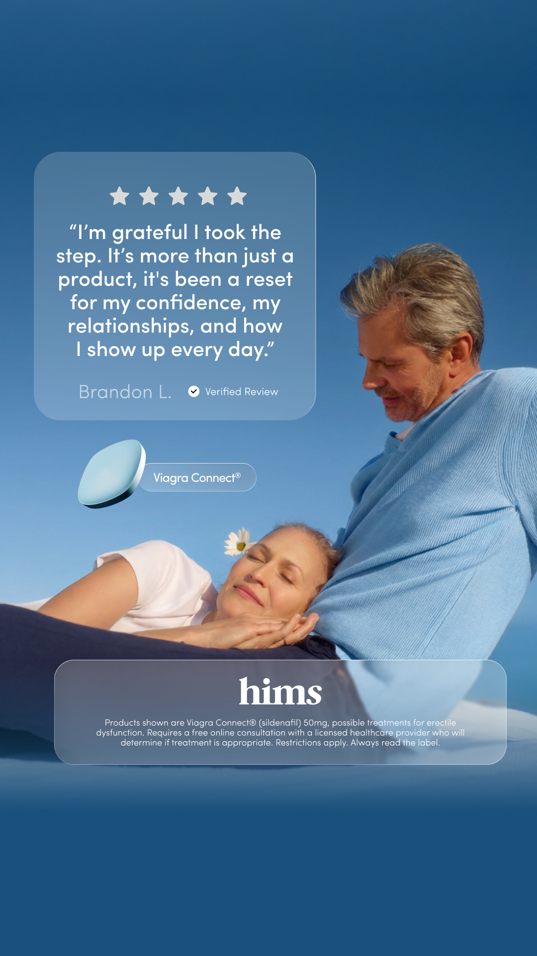 hims Facebook ad