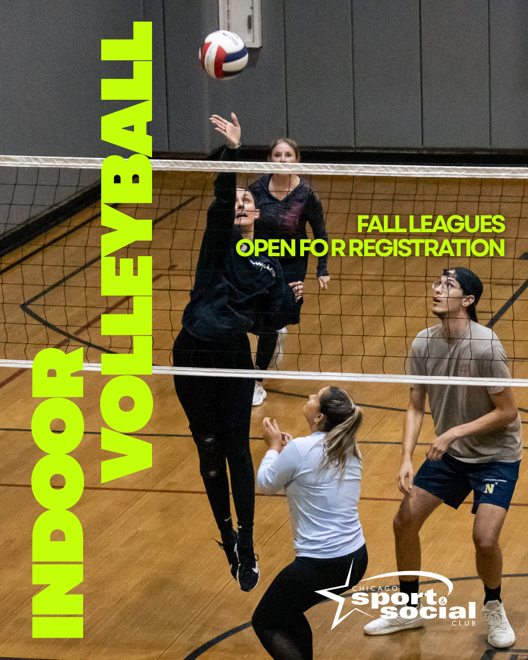 Chicago Sport and Social Club (chicagosocial.com) Facebook ad: Chicago Sport & Social Club - Sport Leagues,Tournaments &…