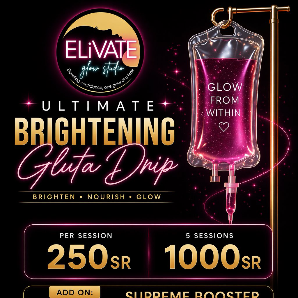 Elivate Glow Studio Facebook ad: Chat in Messenger