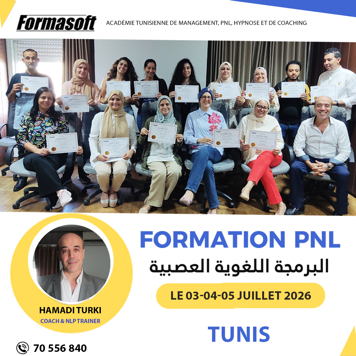 Formasoft Facebook ad: Les places sont limitées! Inscrivez-vous maintenant!
