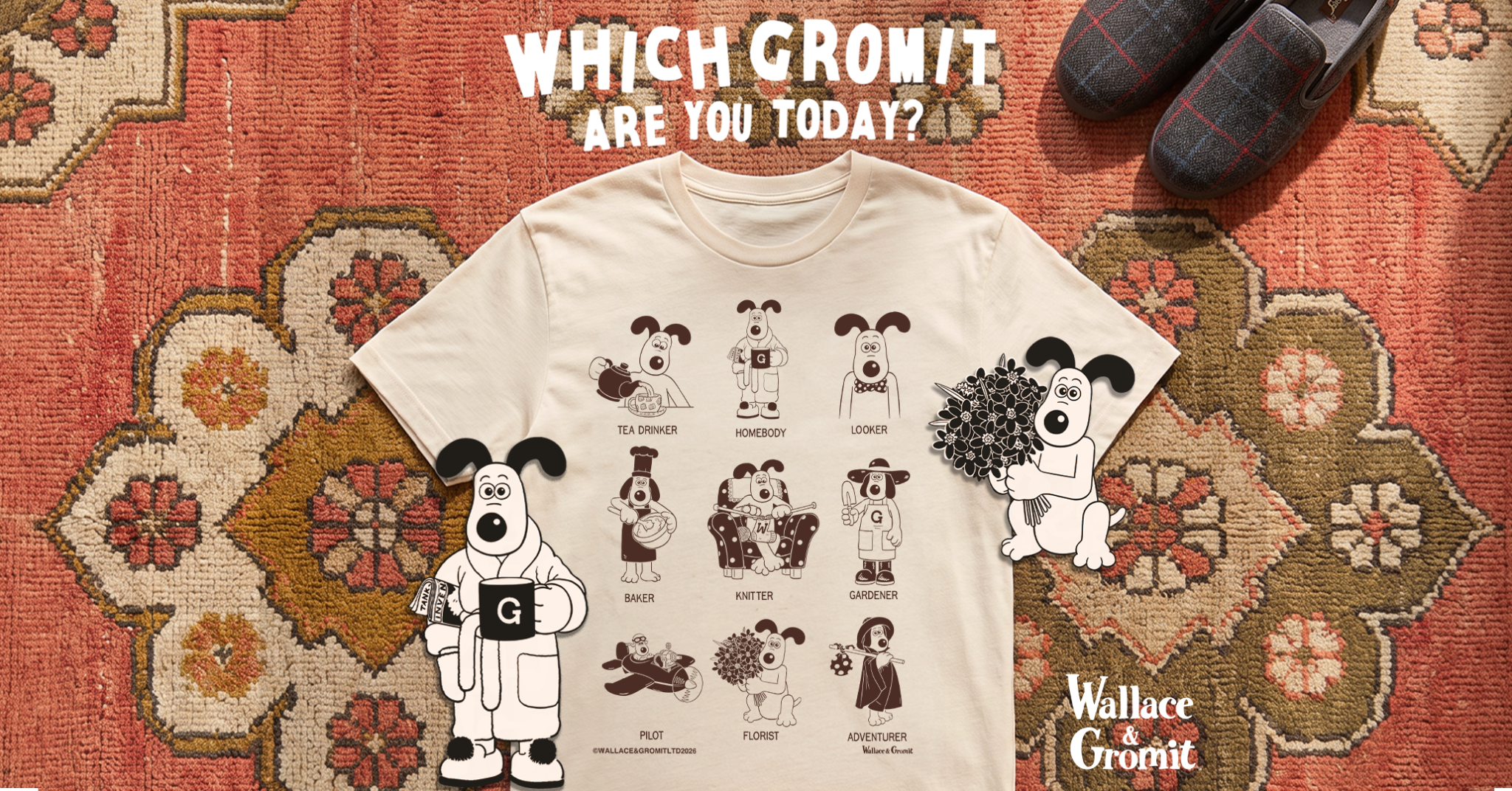 Wallace and Gromit Facebook ad