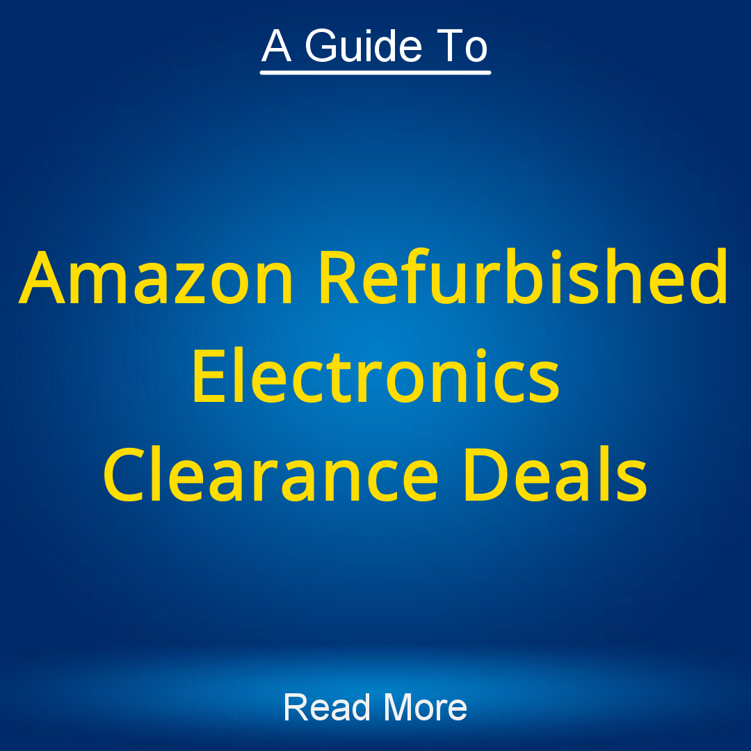 Wellgroomed Illinformed Facebook ad: A Guide To Amazon Refurbished Electronics Clearance Deals…