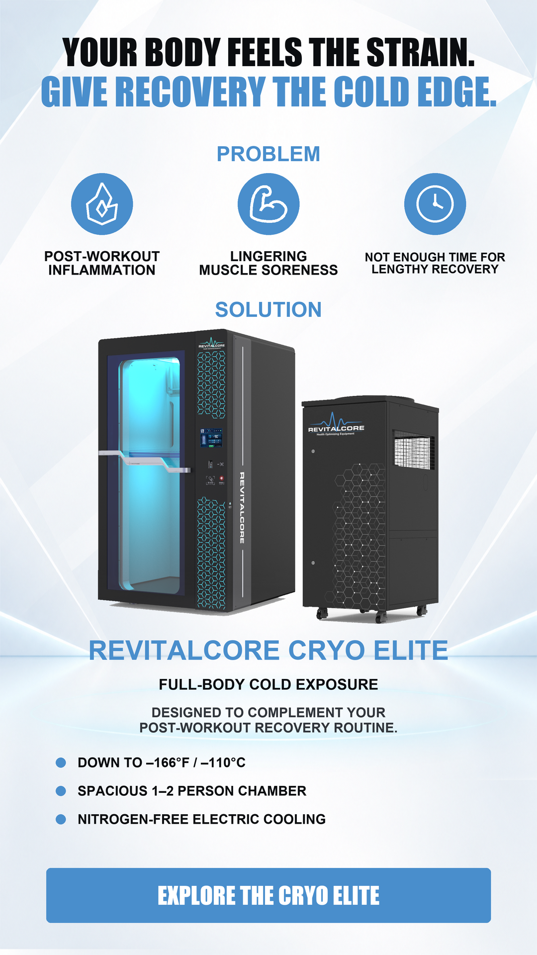 RevitalCore Equipment Facebook ad from Aug 13, 2026
