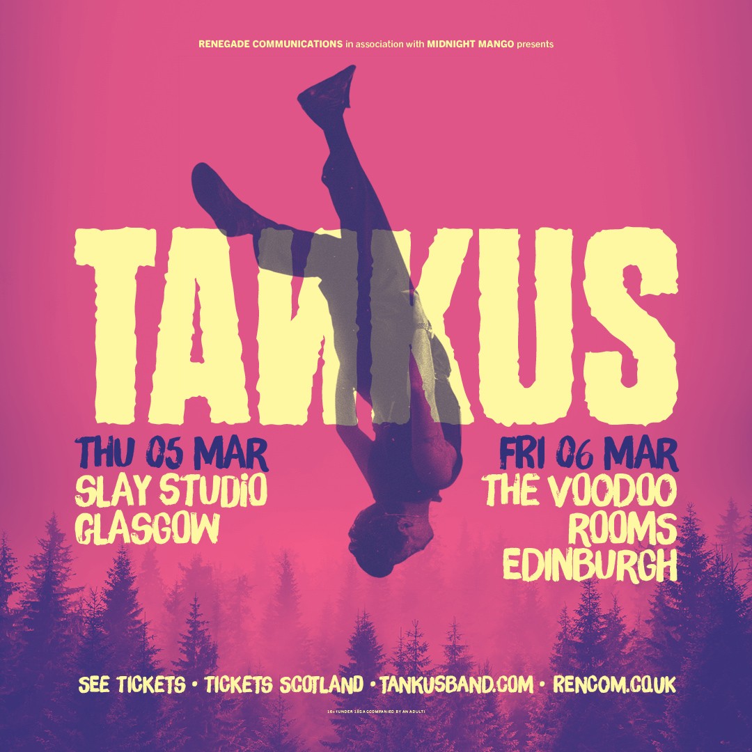 Renegade Communications Facebook ad: Tankus / Slay Studio / Glasgow / 05.03.26
