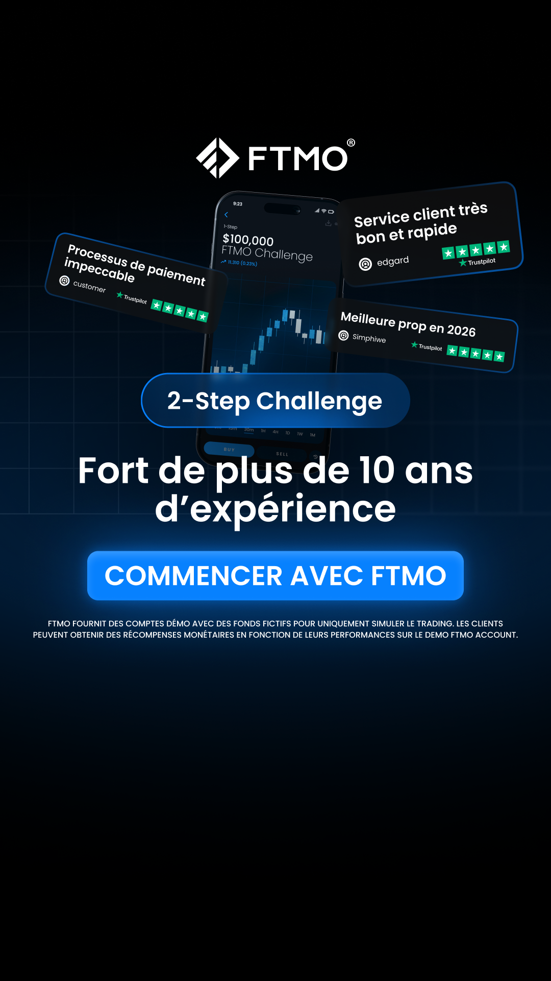 FTMO.com Facebook ad