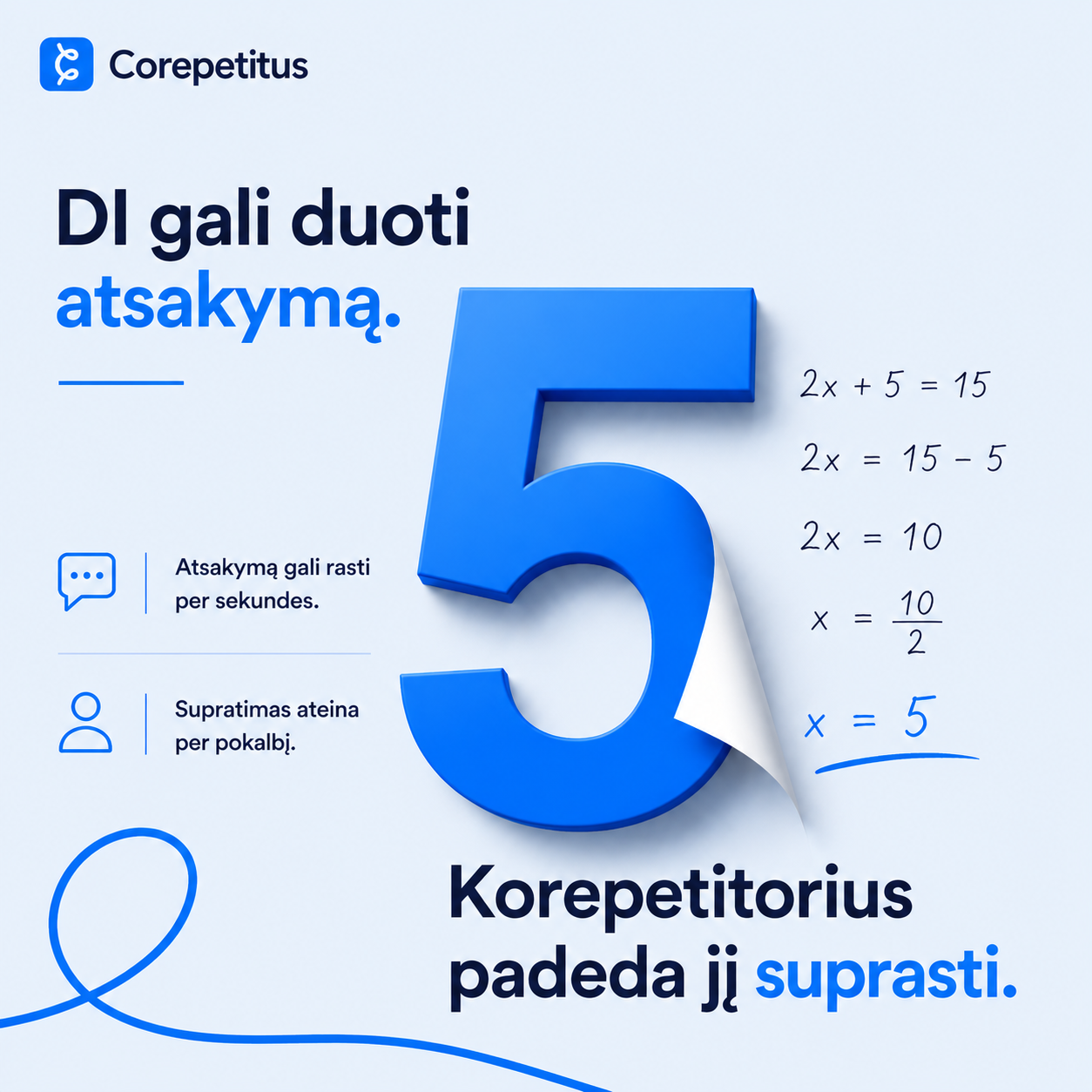 Corepetitus Facebook ad