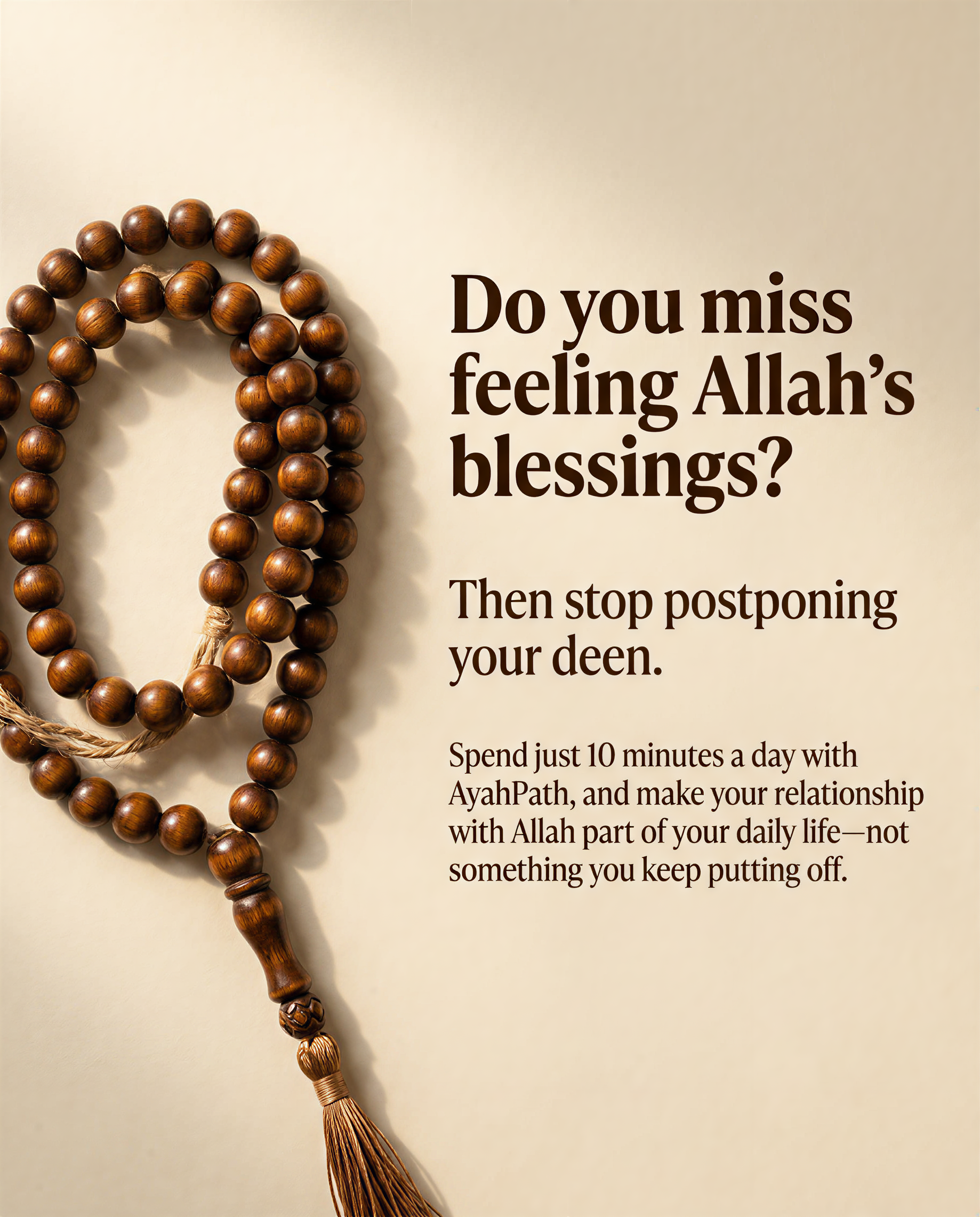 Imam Advice Daily Facebook ad