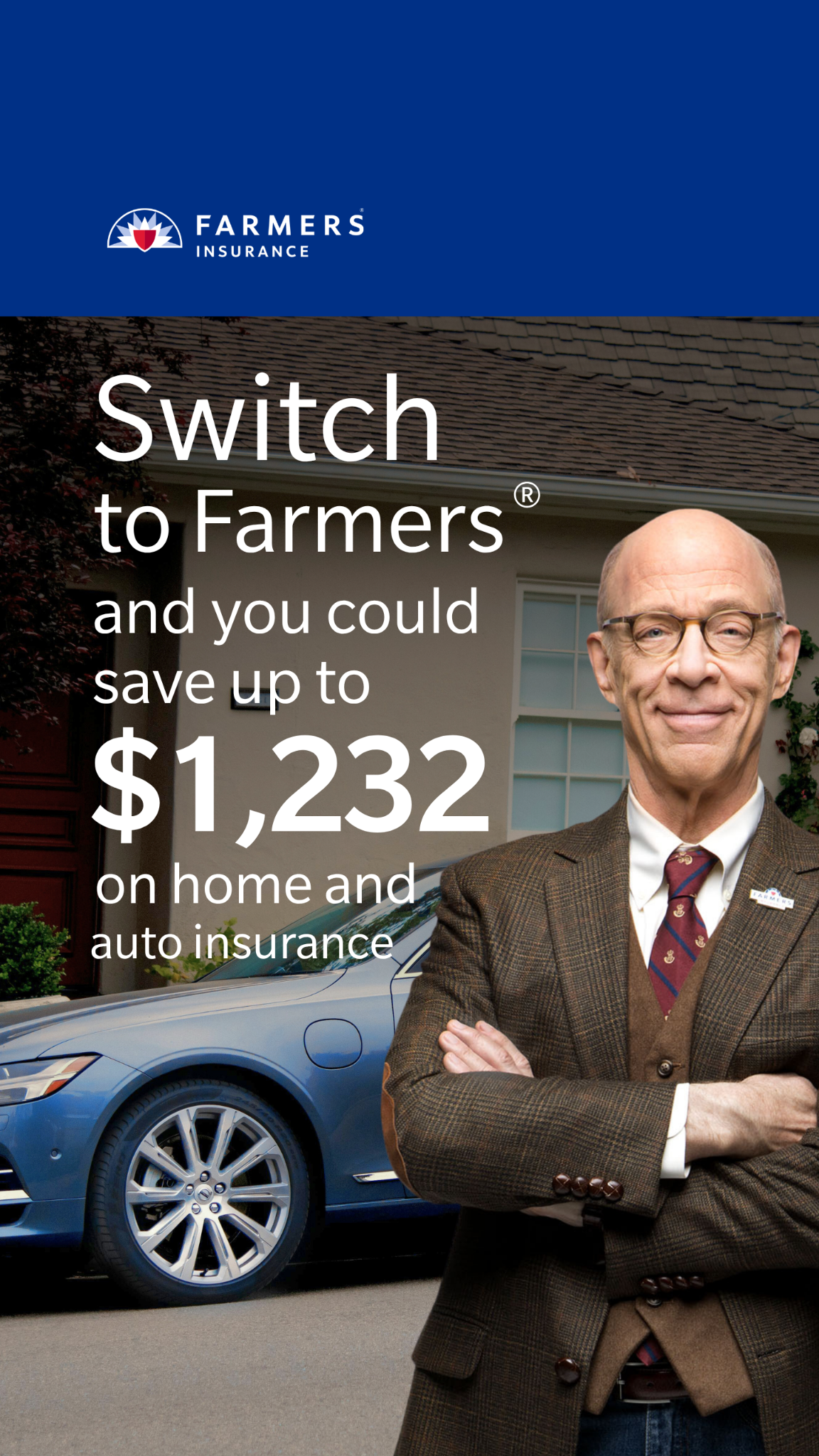 Farmers Insurance Facebook ad