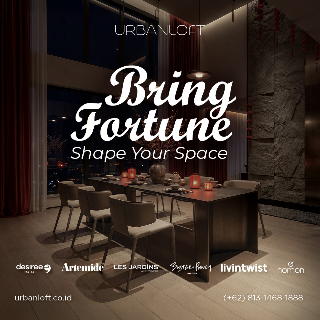 Urbanloft Facebook ad: Prosperity begins with intention, and every intention…