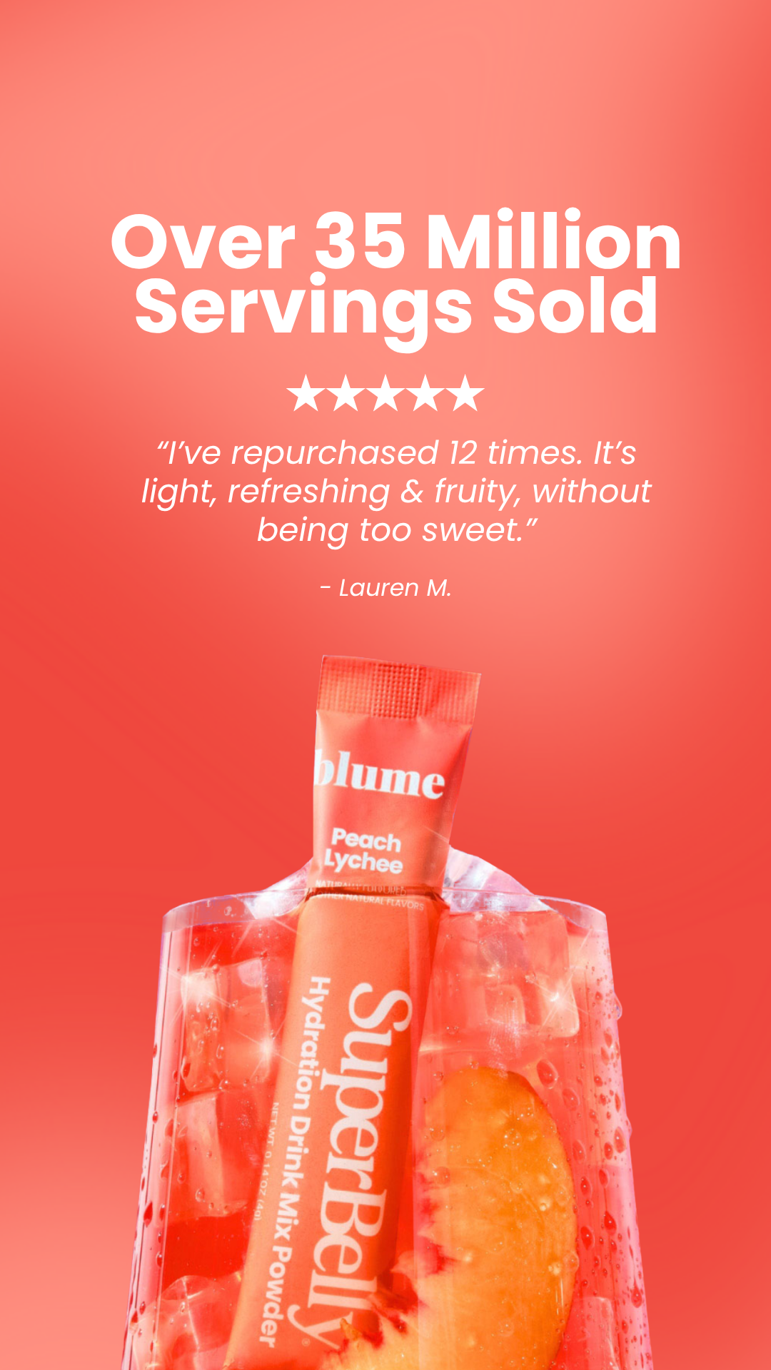 Blume Facebook ad