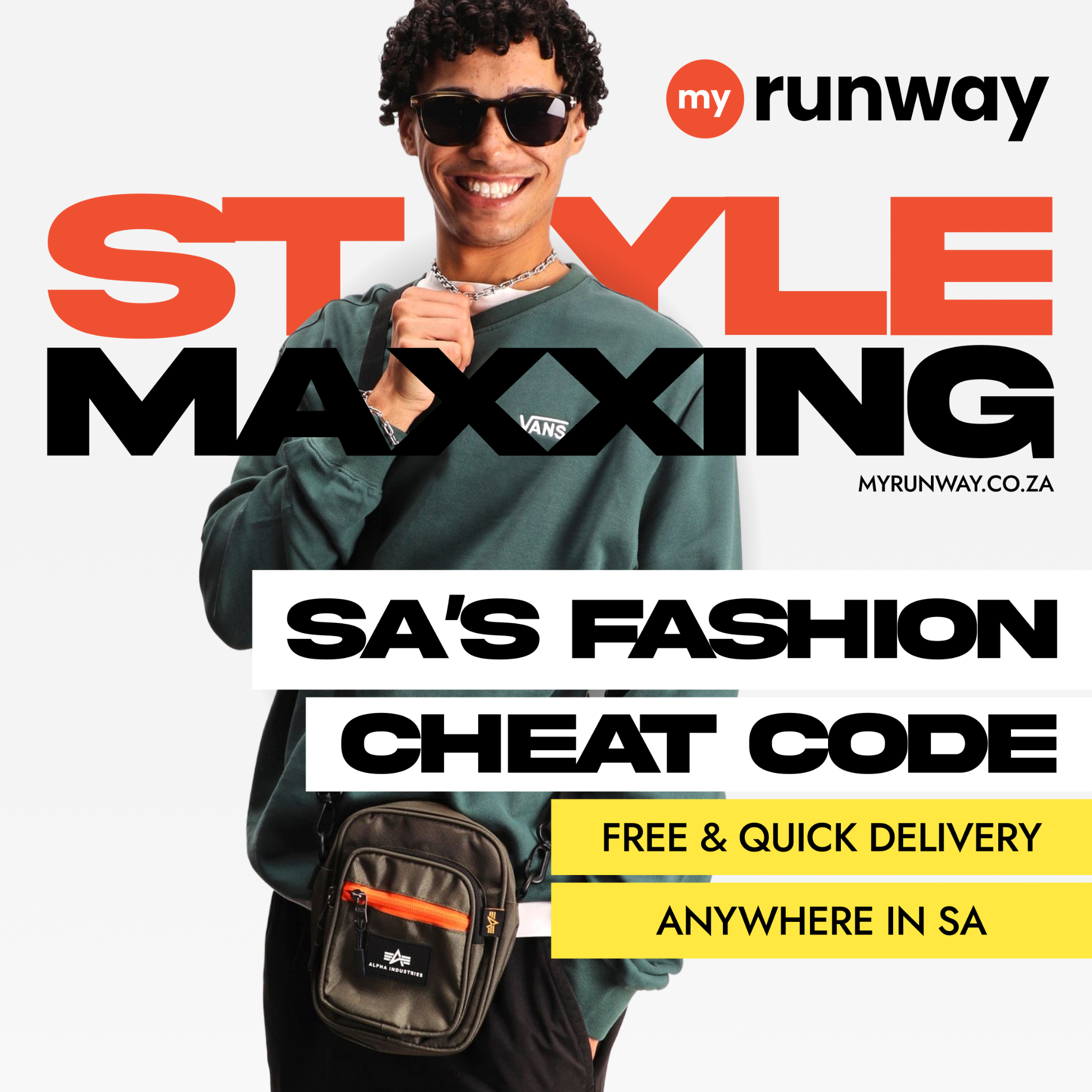 MyRunway.co.za Facebook ad