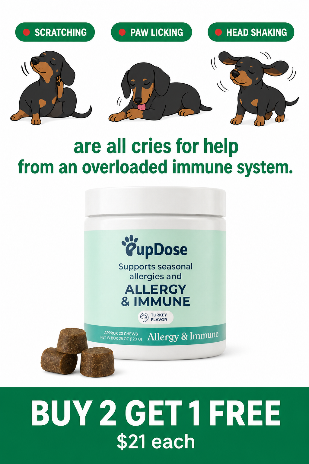 Karen Thompson, Vet Tech Facebook ad: BUY 2 Get 1 FREE, Limited Time