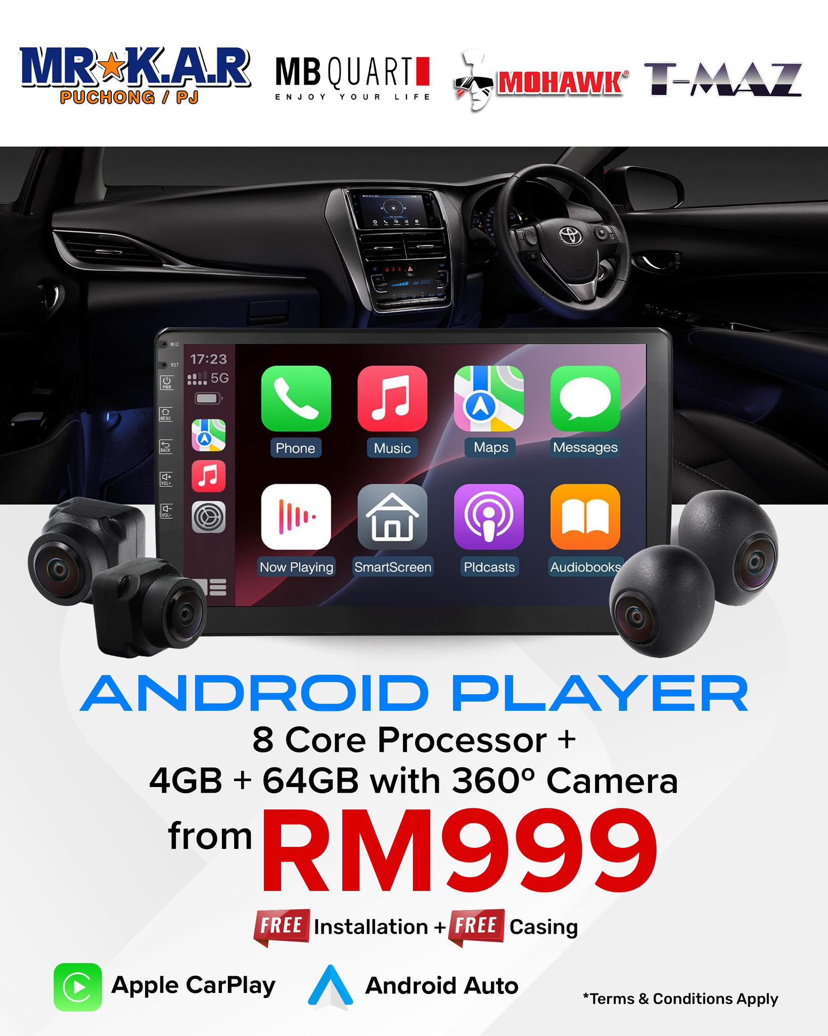 MR.KAR Puchong /PJ Facebook ad: ANDROID PLAYER promotion price