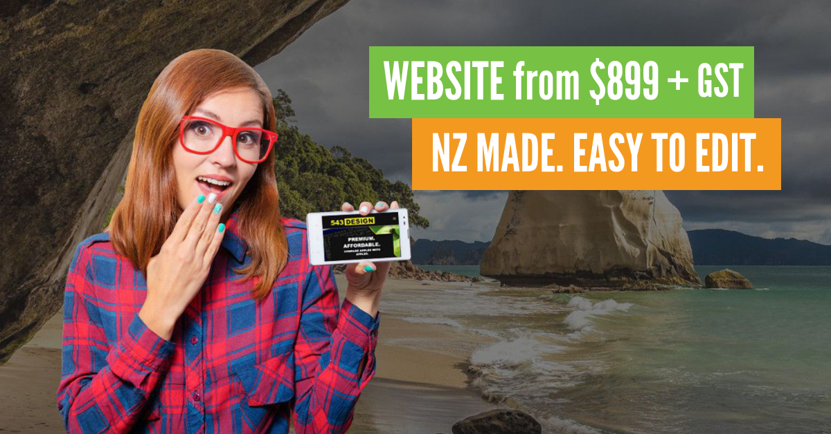 543 Web Design Facebook ad