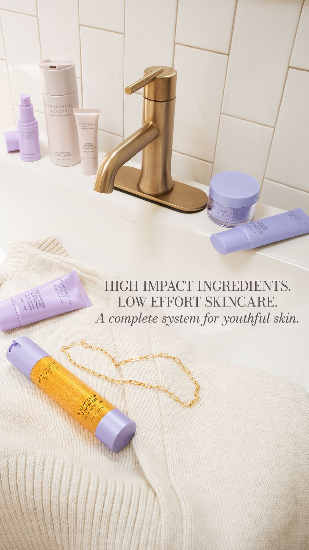Meaningful Beauty Facebook ad