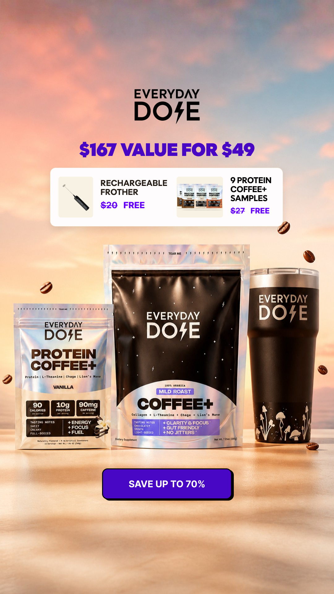 Everyday Dose Facebook ad