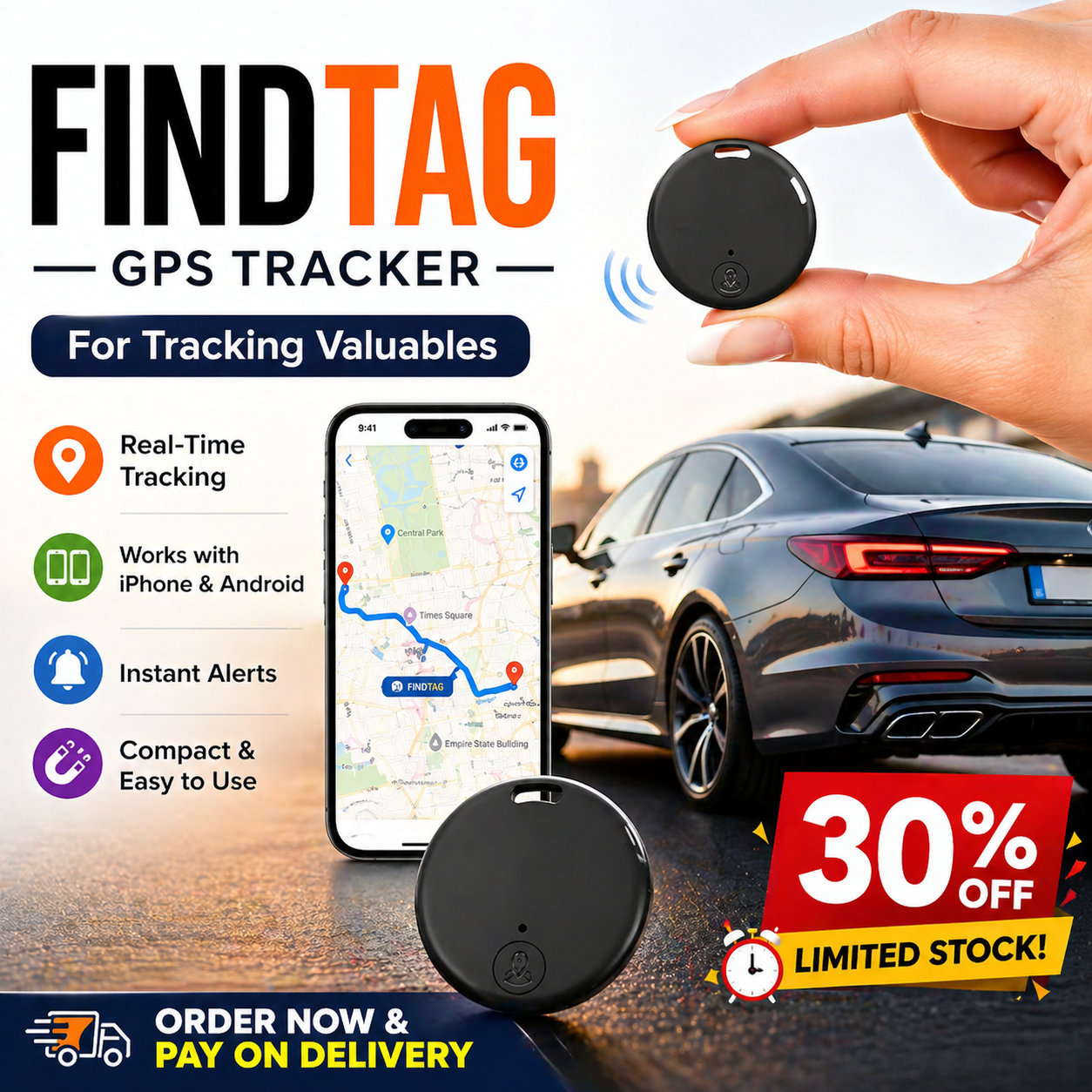 Air Tag Facebook ad