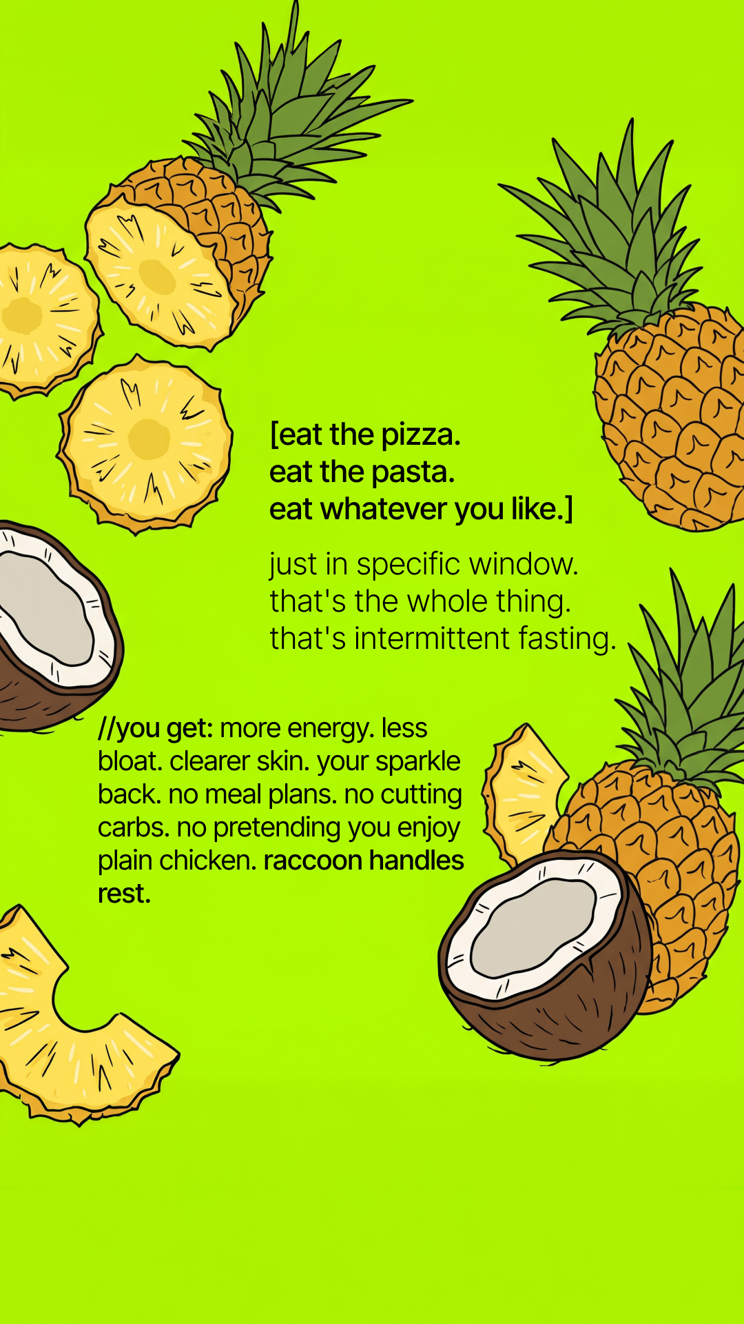 BitePal: Fasting Coach Facebook ad