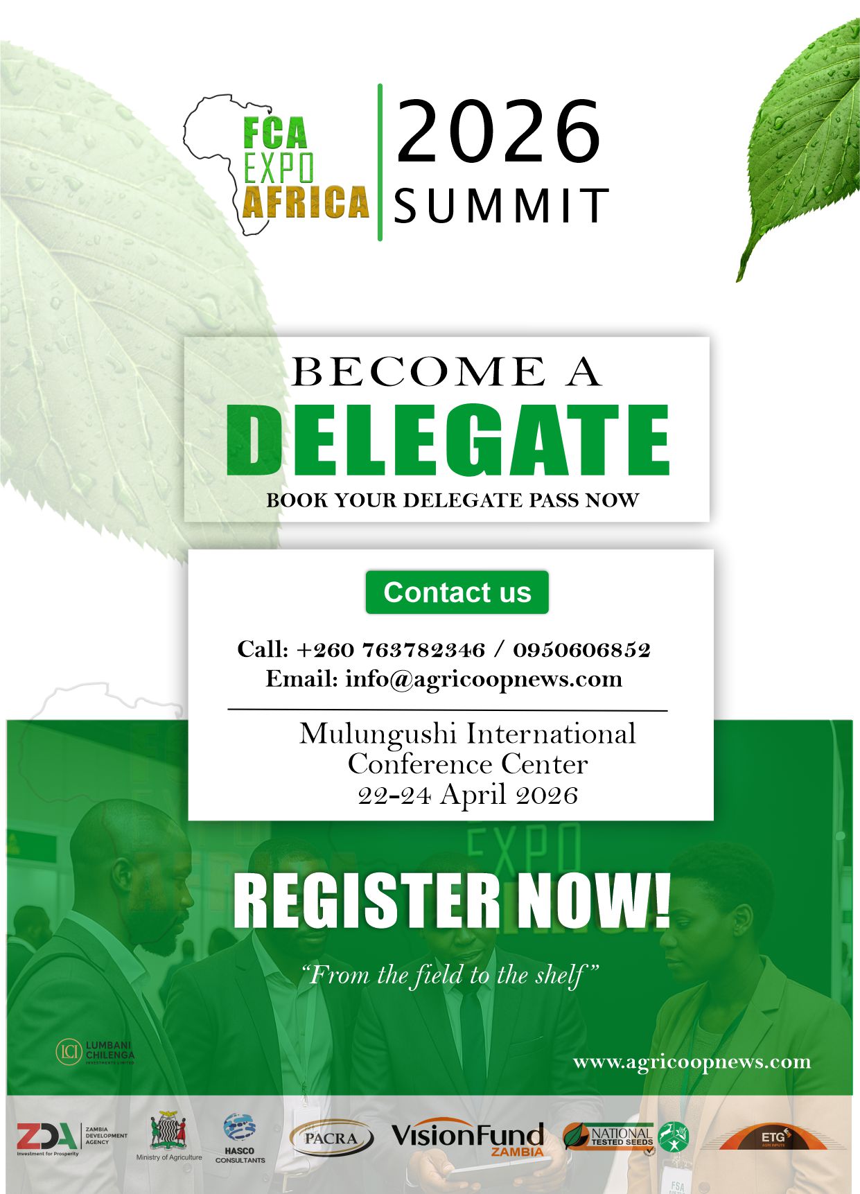 Farmer's Choice Awards & Expo Africa Facebook ad: Visitors Delegation Form