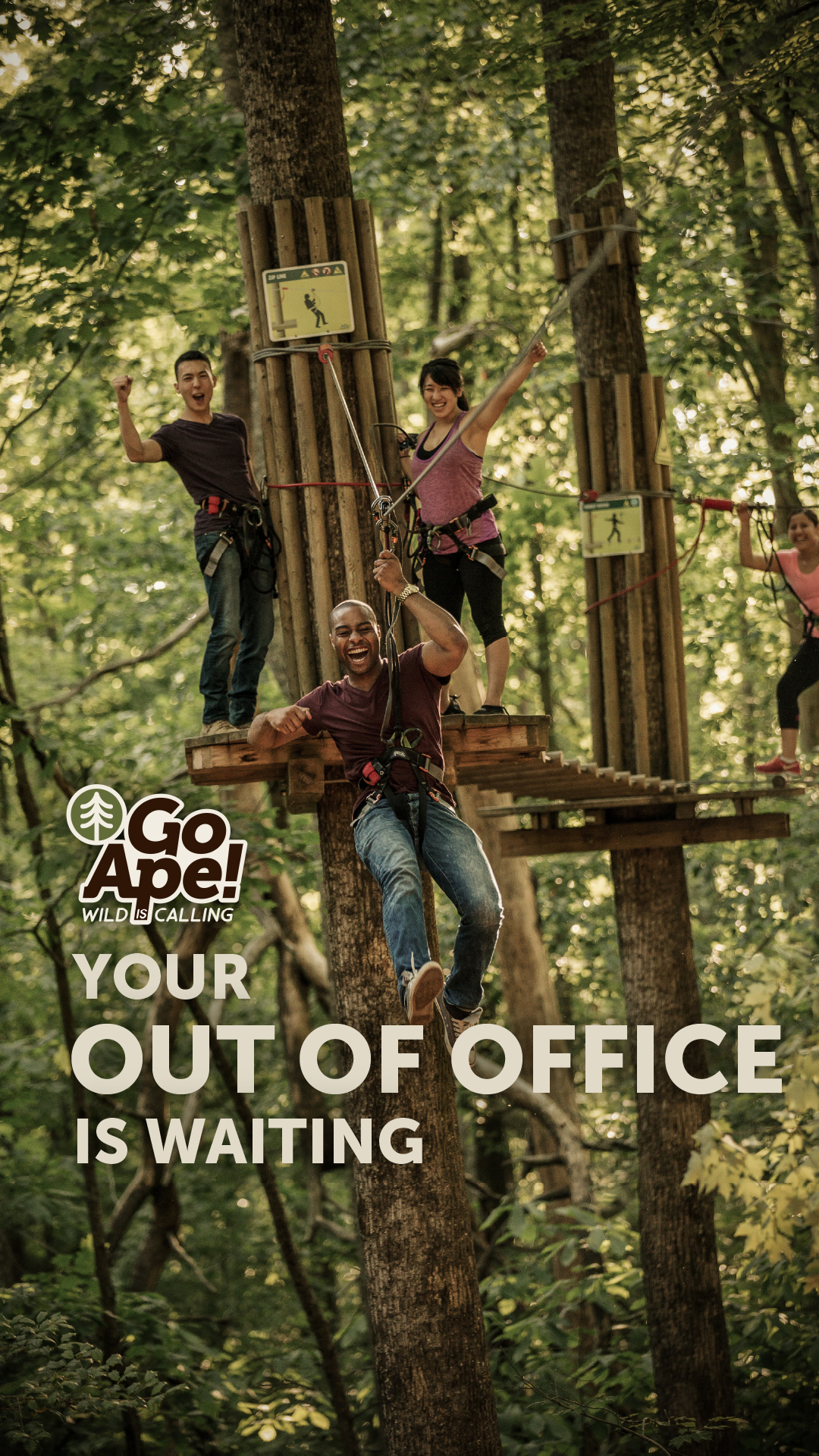Go Ape USA Facebook ad from Jun 3, 2026