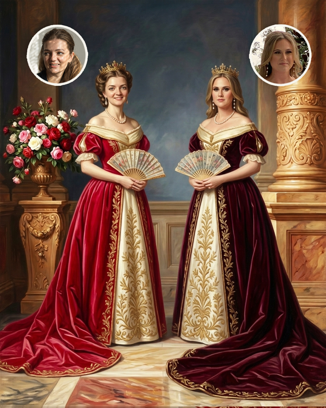 Turn Me Royal Facebook ad
