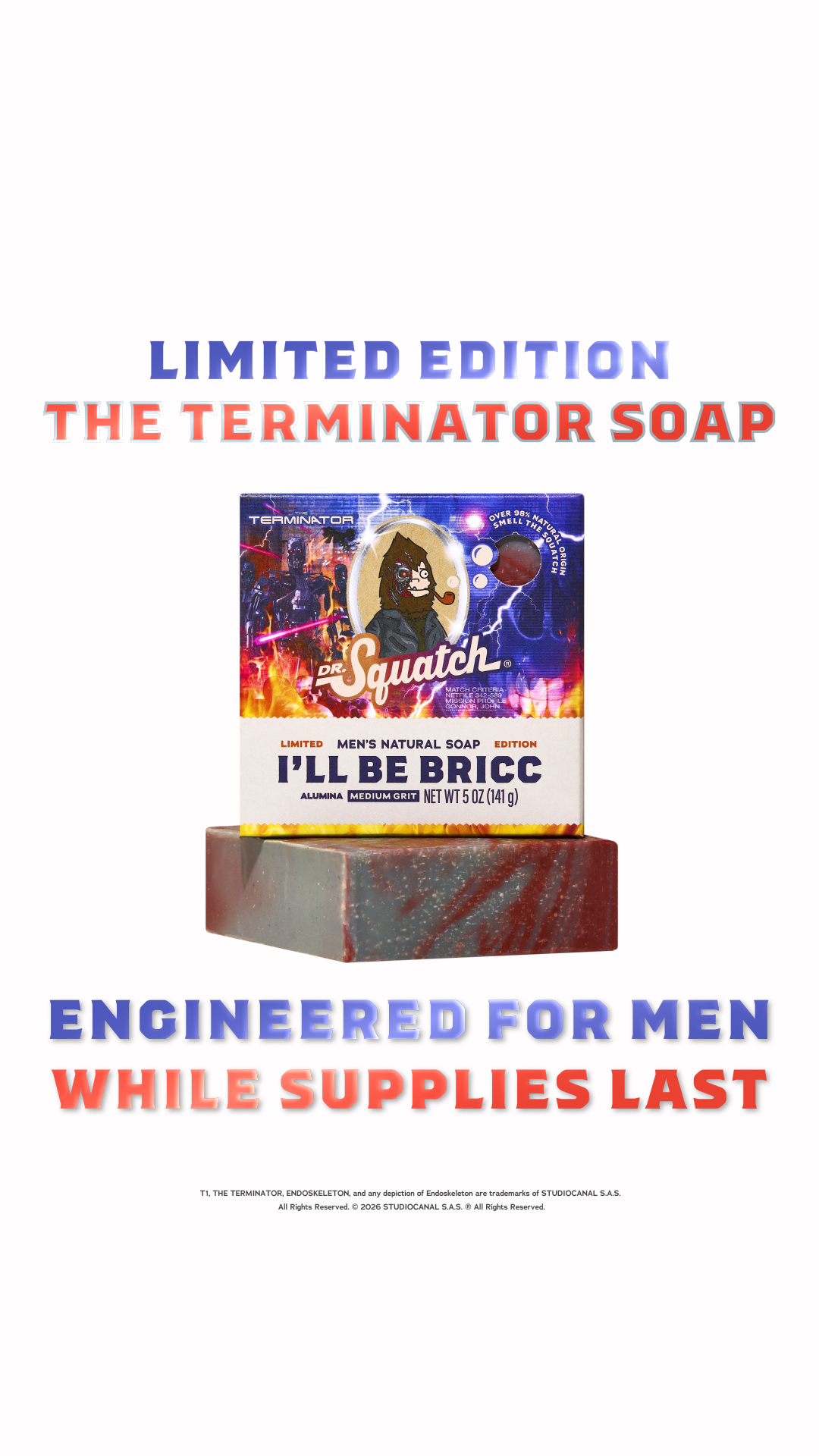 Dr. Squatch Facebook ad