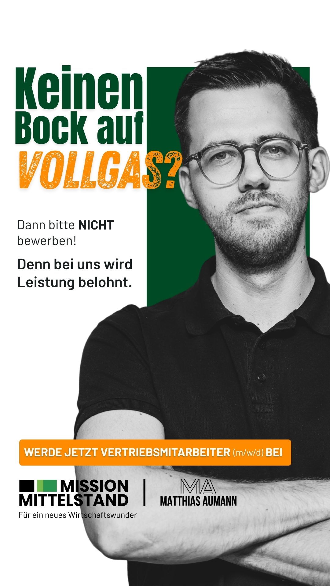 Mission Mittelstand Karriere Facebook ad