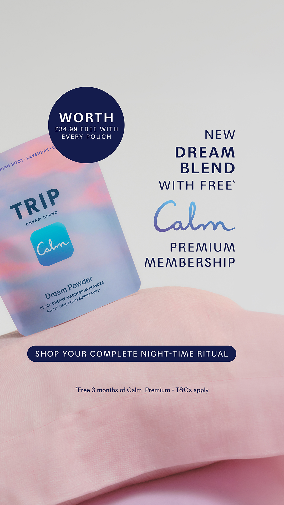 Calm Facebook ad