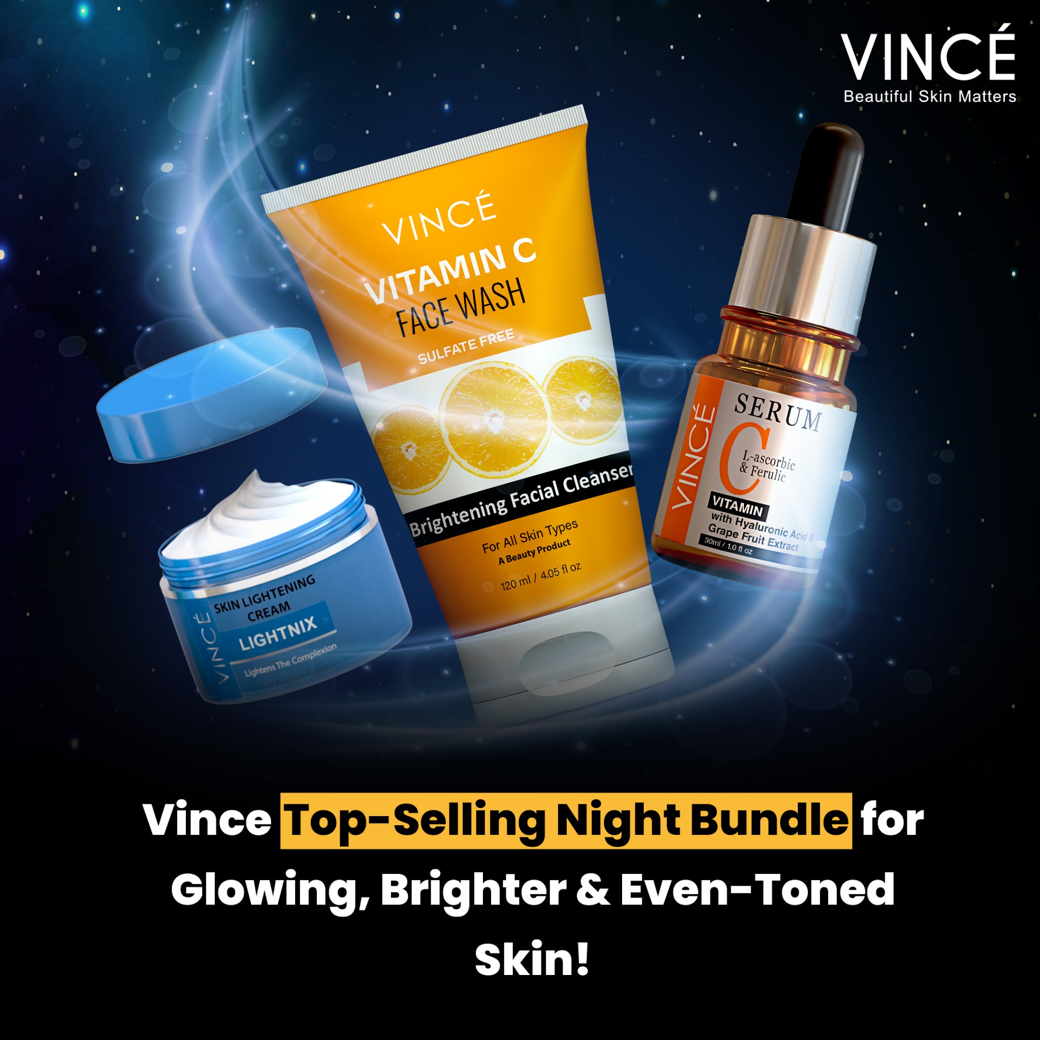 Vince Beauty Facebook ad