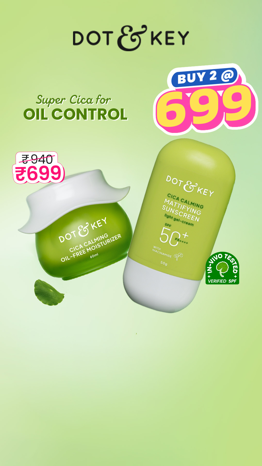 Dot & Key Facebook ad